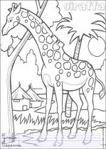 coloriage-girafe-1